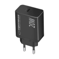 Picture of USB punjač Type-C fast charger, ESPERANZA QUICK POWER CHARGER 20W USB-C PD, BLACK, EZC104K