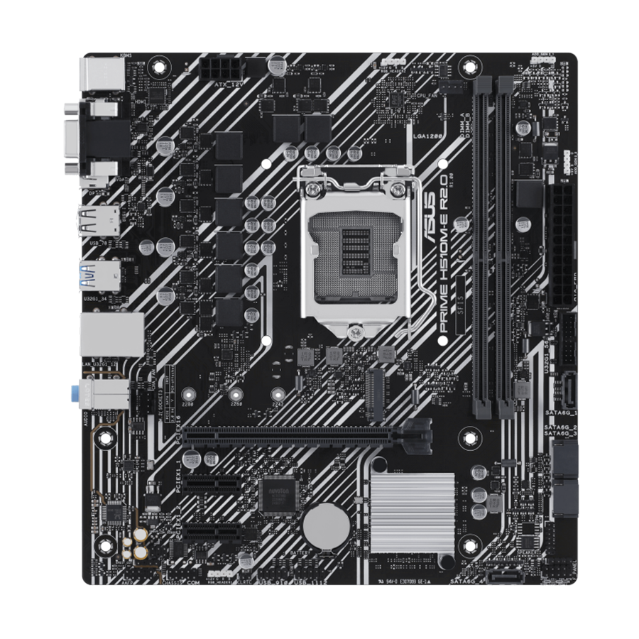 ASUS MB PRIME H510M-E R2.0, Intel H470, LGA1200, micro ATX PCIe 4.0, DP, VGA, HDMI, 2xDDR4