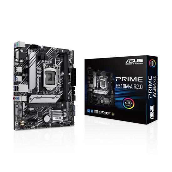 Picture of ASUS MB PRIME H510M-A R2.0 Intel H470;LGA1200;2xDDR4 m.2;VGA,HDMI,DP