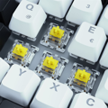 Picture of Tastatura SHARKOON gaming mechanical, SGK50 S3 white, Gateron Yellow, US layout