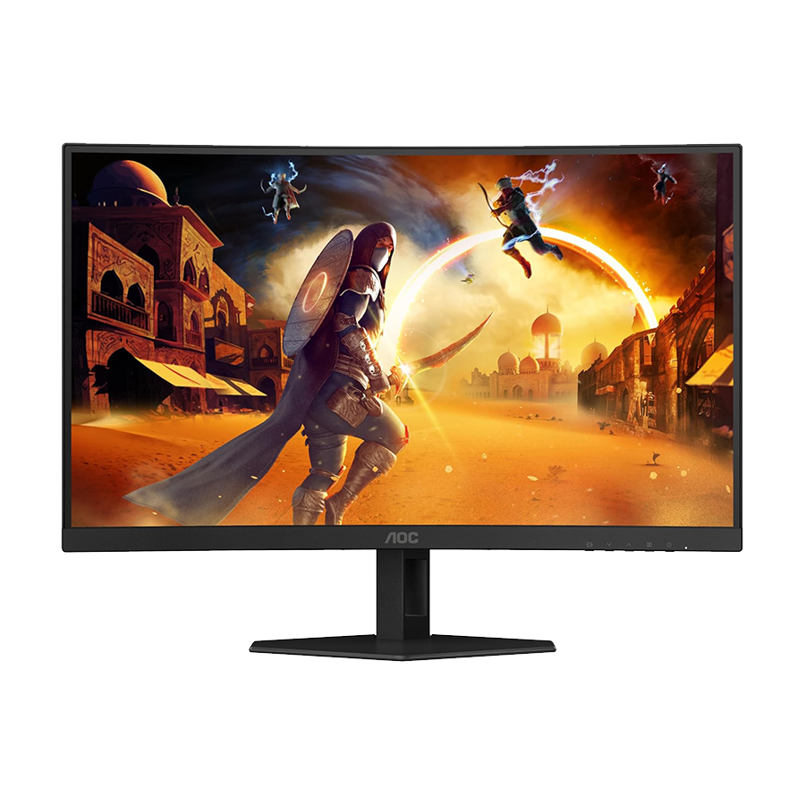 MONITOR AOC Gaming C27G4ZXE Curved 27" FAST VA, 16:9, 1920x1080, 280Hz, 0.3ms, 300 cd/m2, 4000:1, 2xHDMI, DP, Adaptive Sync, Tilt, Black-Red, VESA 3y