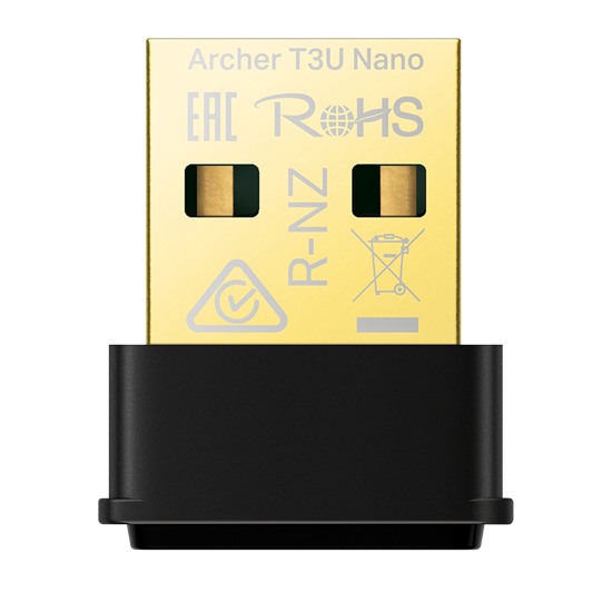 Picture of USB WLAN TP-Link Archer T3U Nano AC1300 Nano Wireless MU-MIMO USB Adapter,Nano size, 5GHz + 2.4GHz