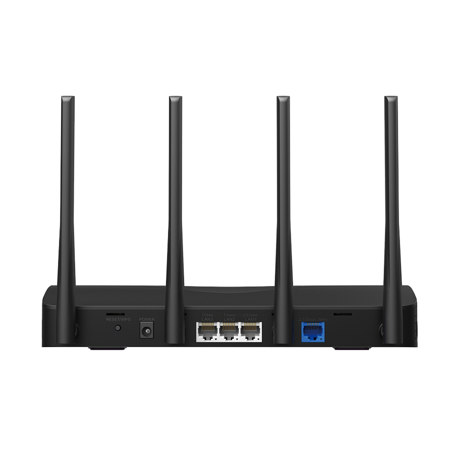 Mercusys MR27BE BE3600 Dual-Band Wi-Fi 7 Router, 2.4 GHz + 5 GHz, 4×Ant