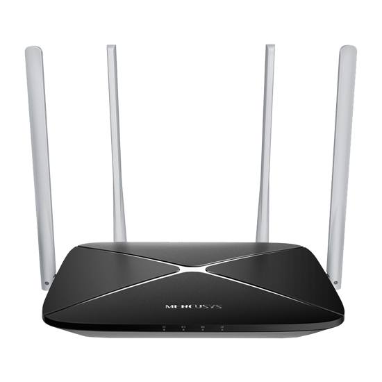 Picture of MERCUSYS AC12 AC1200 Dual Band Wireless Router 802.11ac, 4xLAN, 1WAN, 4x5dBi omni directional