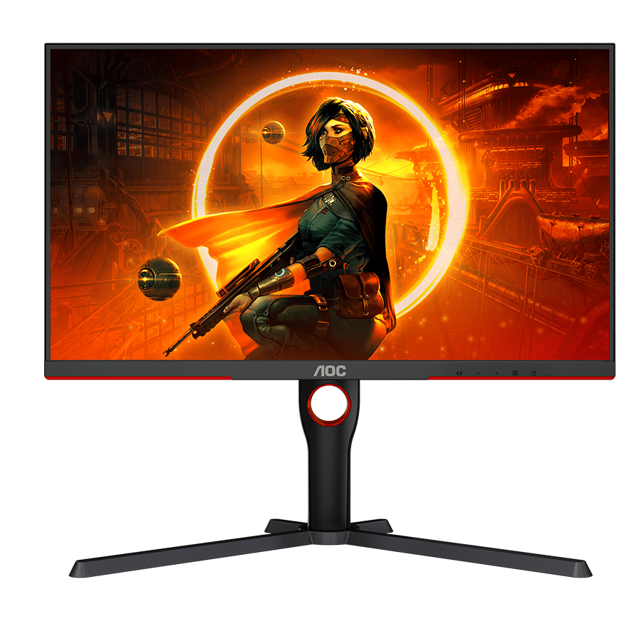 MONITOR AOC Gaming Q27G3XMN Mini LED 27” VA, 16:9, 2560x1440, 180Hz, 1ms, 1000 cd/m2, 4000:1, Audio,2x HDMI, DP, Full Ergonomic, Black-Red, VESA 3y
