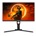 Picture of MONITOR AOC Gaming Q27G3XMN Mini LED 27” VA, 16:9, 2560x1440, 180Hz, 1ms, 1000 cd/m2, 4000:1, Audio,2x HDMI, DP, Full Ergonomic, Black-Red, VESA 3y