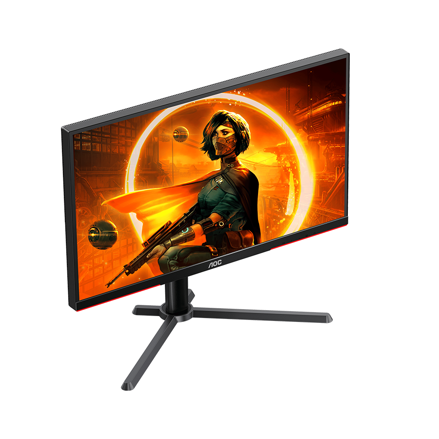 MONITOR AOC Gaming Q27G3XMN Mini LED 27” VA, 16:9, 2560x1440, 180Hz, 1ms, 1000 cd/m2, 4000:1, Audio,2x HDMI, DP, Full Ergonomic, Black-Red, VESA 3y