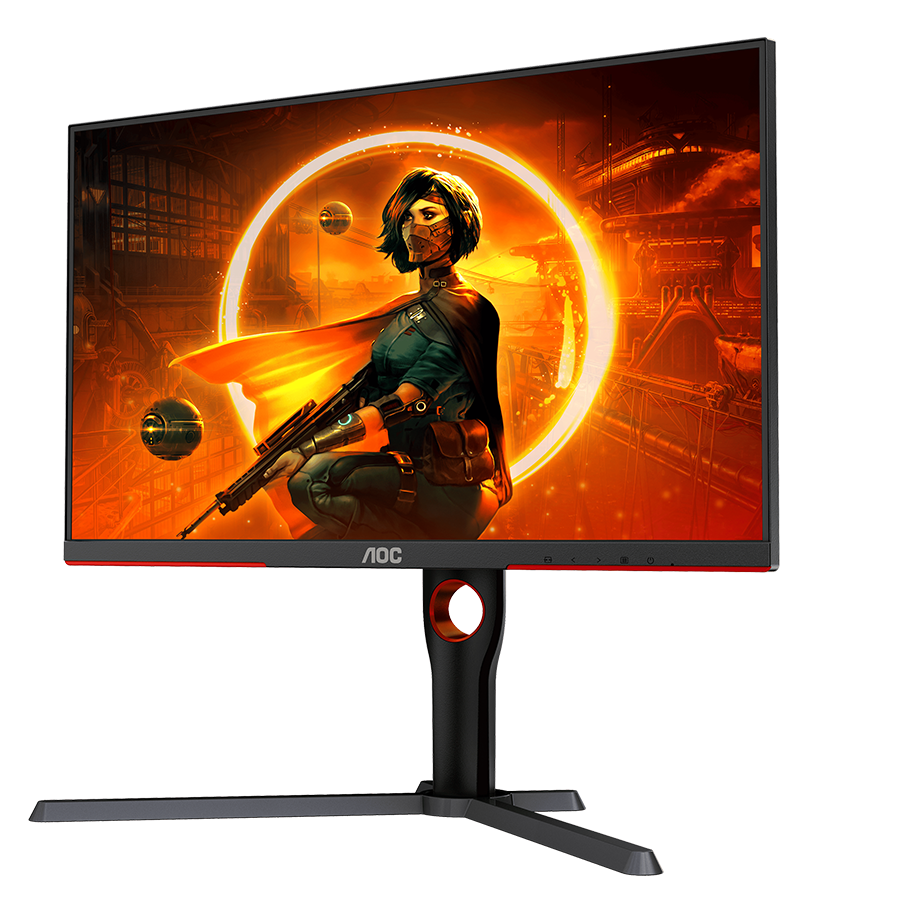 MONITOR AOC Gaming Q27G3XMN Mini LED 27” VA, 16:9, 2560x1440, 180Hz, 1ms, 1000 cd/m2, 4000:1, Audio,2x HDMI, DP, Full Ergonomic, Black-Red, VESA 3y