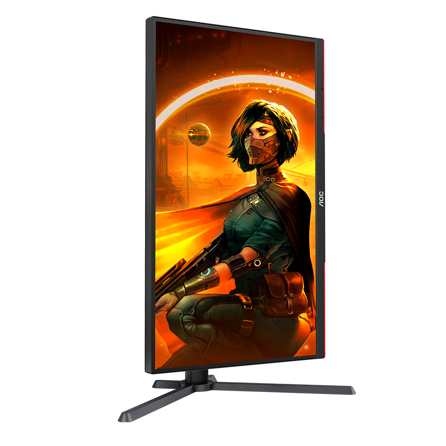 MONITOR AOC Gaming Q27G3XMN Mini LED 27” VA, 16:9, 2560x1440, 180Hz, 1ms, 1000 cd/m2, 4000:1, Audio,2x HDMI, DP, Full Ergonomic, Black-Red, VESA 3y