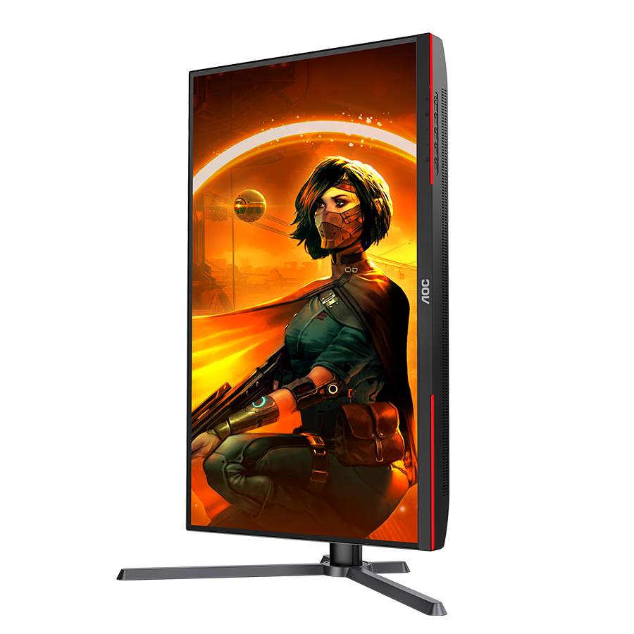 MONITOR AOC Gaming Q27G3XMN Mini LED 27” VA, 16:9, 2560x1440, 180Hz, 1ms, 1000 cd/m2, 4000:1, Audio,2x HDMI, DP, Full Ergonomic, Black-Red, VESA 3y
