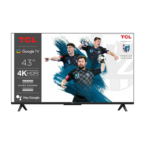 Picture of TV TCL 43"V6B 4K Google OS HDR10 and HDR HLG; HDMI 2.1; Game Master 2.0; Dolby Audio 43V6B