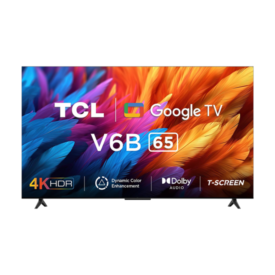 Picture of TV TCL 65"V6B 4K TV Google OS HDR10 and HDR HLG; HDMI 2.1; Game Master 2.0; Dolby Audio