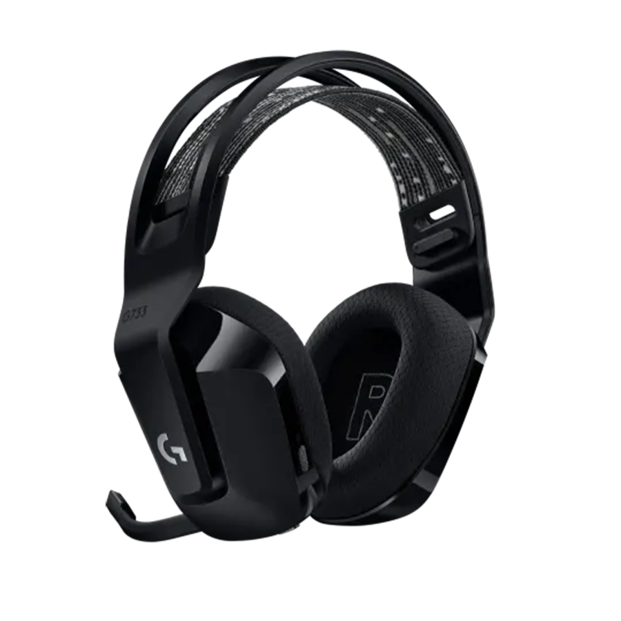 Slušalice sa mikrofonom, Logitech G733 LIGHTSPEED Wireless Gaming Headset, black, 981-000864