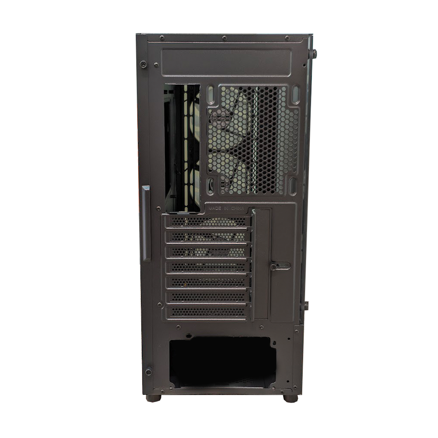 KUĆIŠTE GNC EZ COOL GAMING HC-625B BEZ NAPAJANJA, Tempered Glass, 3x120 RGB ventilator