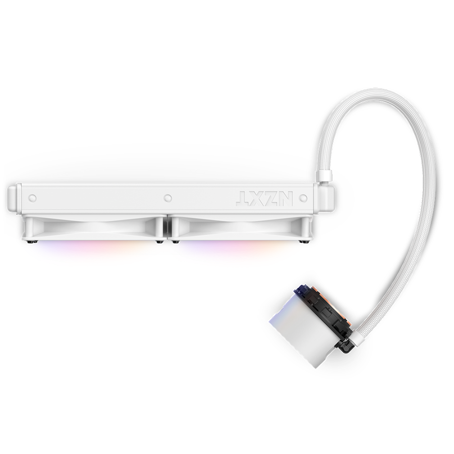 CPU hladnjak AIO Liquid gaming NZXT Kraken Elite 280 RGB white, RL-KR280E-W1