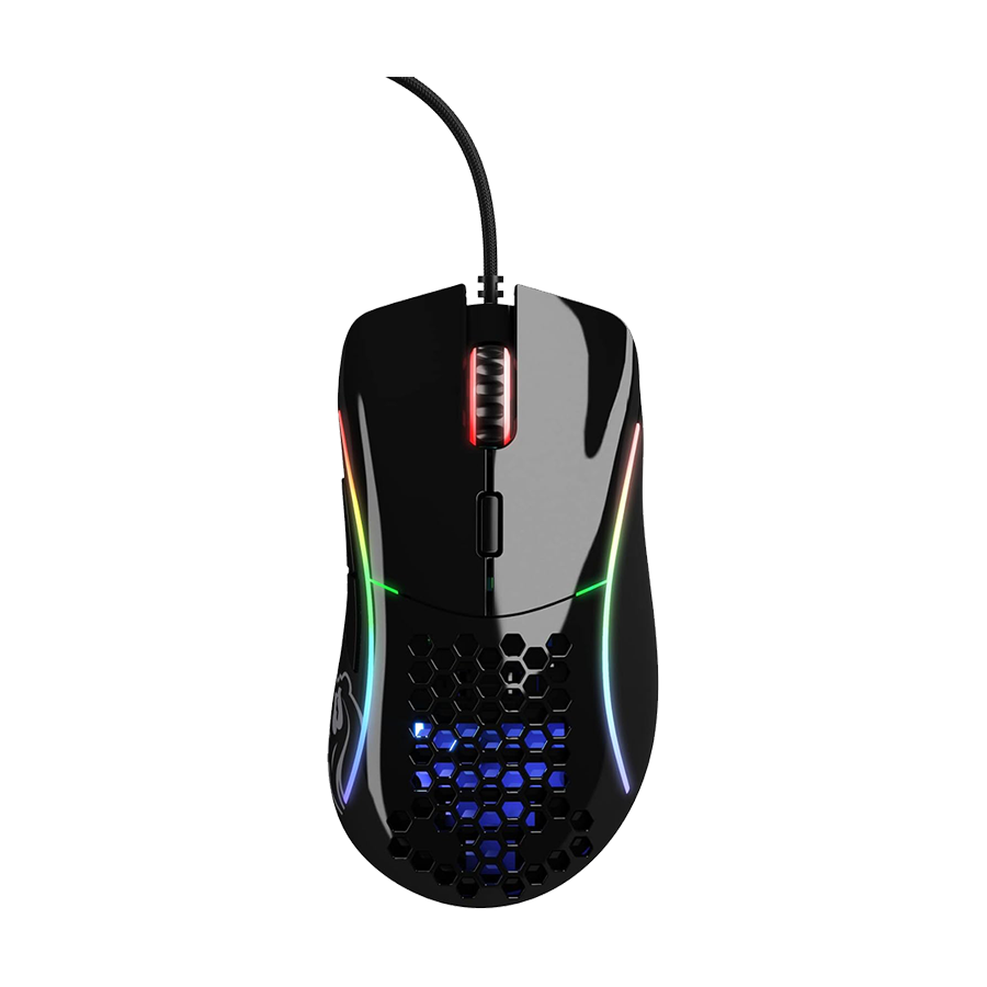 Miš Glorius gaming Race D RGB GD-GBLACK, glossy black