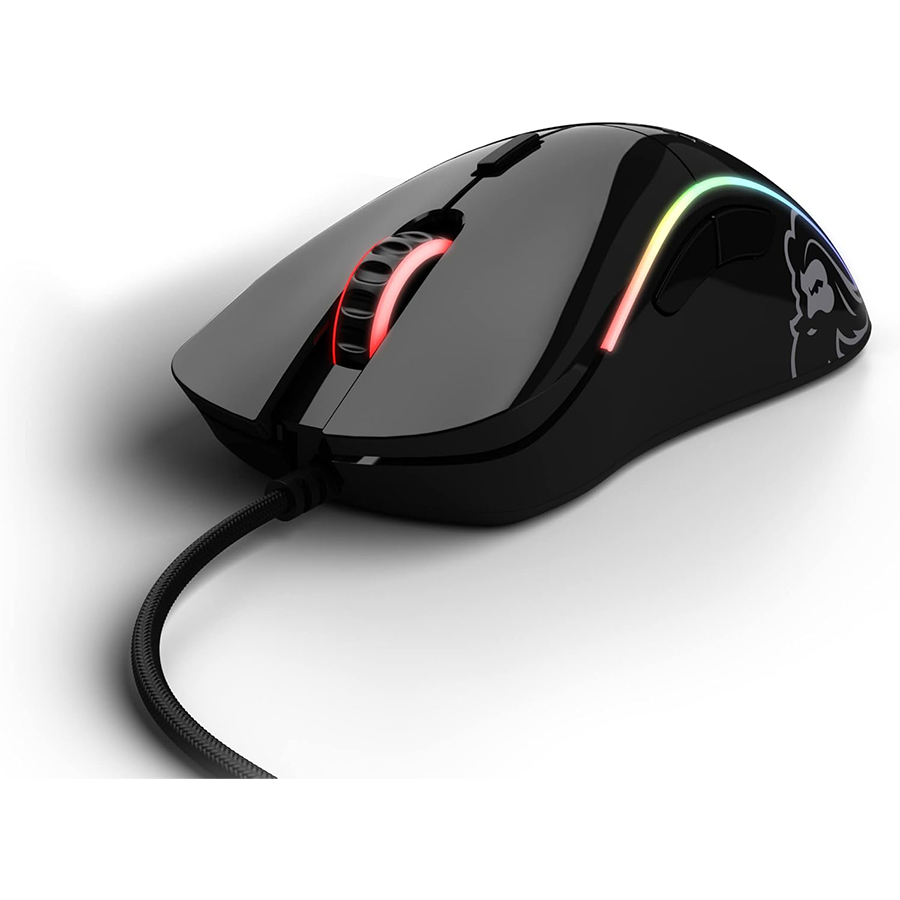 Miš Glorius gaming Race D RGB GD-GBLACK, glossy black