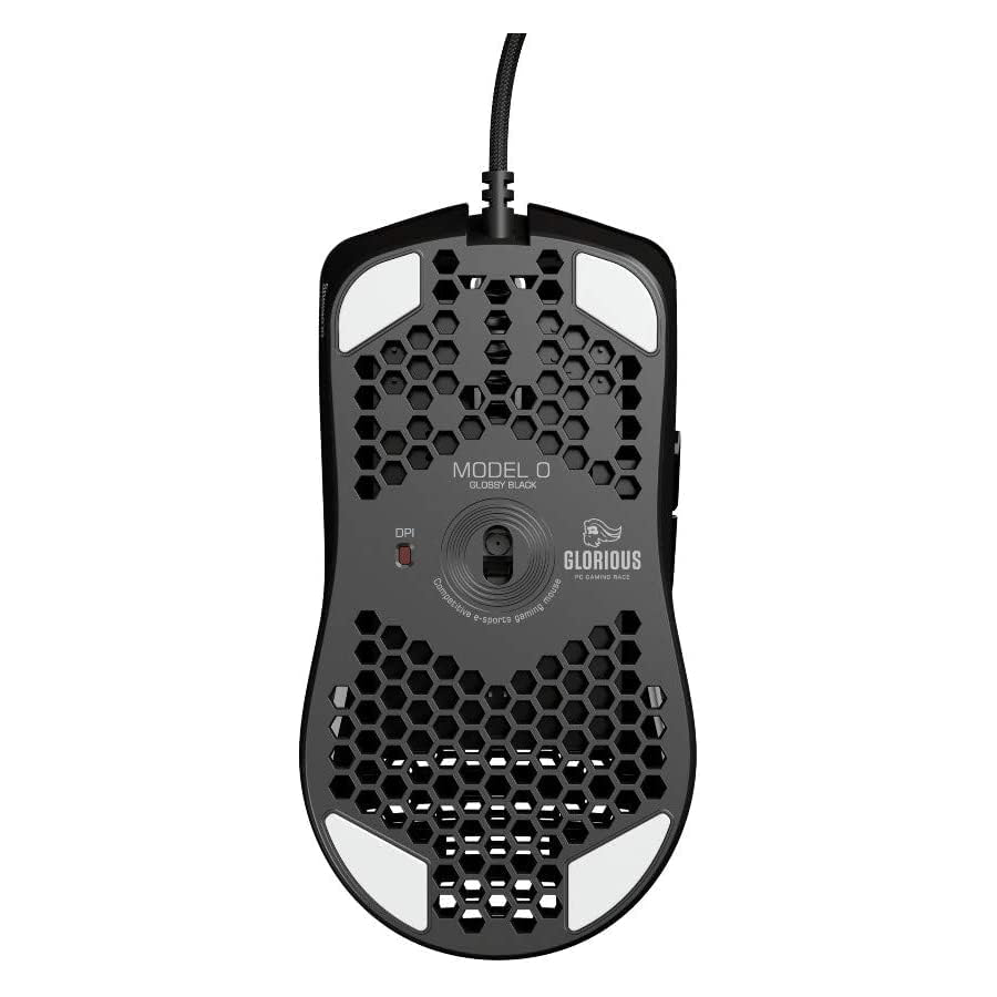 Miš Glorius gaming Race D RGB GD-GBLACK, glossy black
