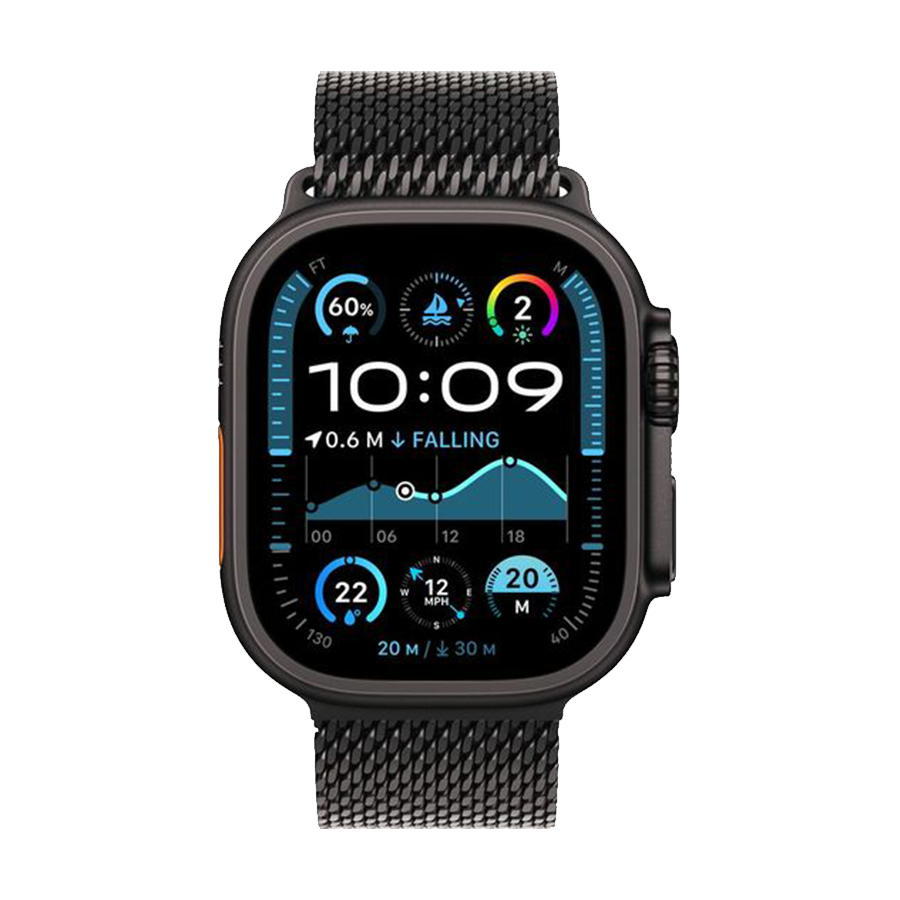 Apple Watch Ultra 2 Milanese MX5U3QA/A Black case 2024 LTE 49mm - Black/Black