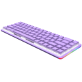 Picture of Tastatura gaming RAMPAGE REBEL purple, Mechanical, Low Profile, red switch, US Layout, Rainbow