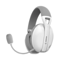 Picture of Slušalice sa mikrofonom gaming RAMPAGE Crack H11 White/Gray Wireless 2.4G Bluetooth