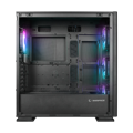 Picture of Kućište gaming RAMPAGE VANGUARD V2 Black Mesh Easy Tempered Glass Vertical VGA Holder 4*RGB Fan Hub E-ATX Big-T