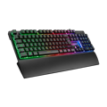 Picture of Tastatura gaming RAMPAGE KB-RX77 RUNNER Black USB Rainbow Illuminated US/ENGLISH LAYOUT Wrist Support