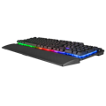 Picture of Tastatura gaming RAMPAGE KB-RX77 RUNNER Black USB Rainbow Illuminated US/ENGLISH LAYOUT Wrist Support