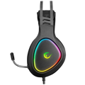 Picture of Slušalice sa mikrofonom gaming RAMPAGE RMX-G7 SNIPER Black RGB Illuminated,with Flexible Microphone Gaming, Headset