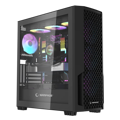 Picture of Kućište gaming RAMPAGE SHELOB Mesh, Tempered Glass, 4*ARGB Infinity Fan, Hub, E-ATX, Mid-T