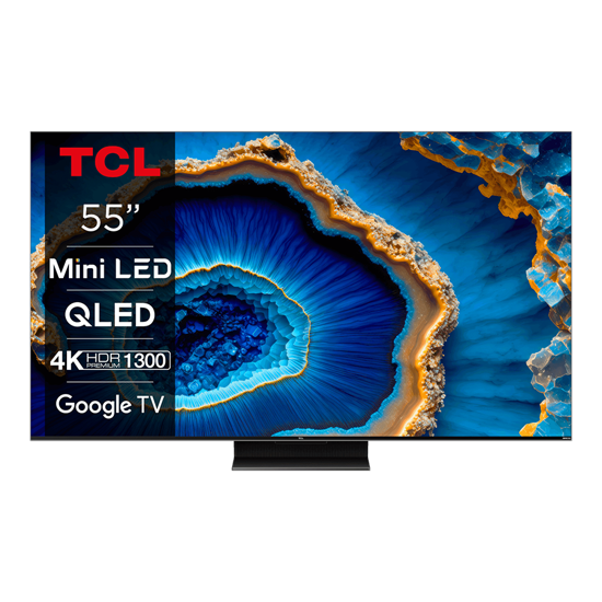 Picture of TCL TV 55" C805 QD-Mini LED 4K TV Google TV; DMI 2.1 ALLM 144Hz; 144Hz Motion Clarity Pro; Dolby Atmos