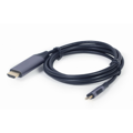 Picture of Video adapter kabl Type-C to HDMI, space grey, 1.8 m, 4K 60 Hz, GEMBIRD CC-USB3C-HDMI-01-6