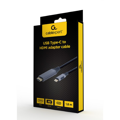 Picture of Video adapter kabl Type-C to HDMI, space grey, 1.8 m, 4K 60 Hz, GEMBIRD CC-USB3C-HDMI-01-6