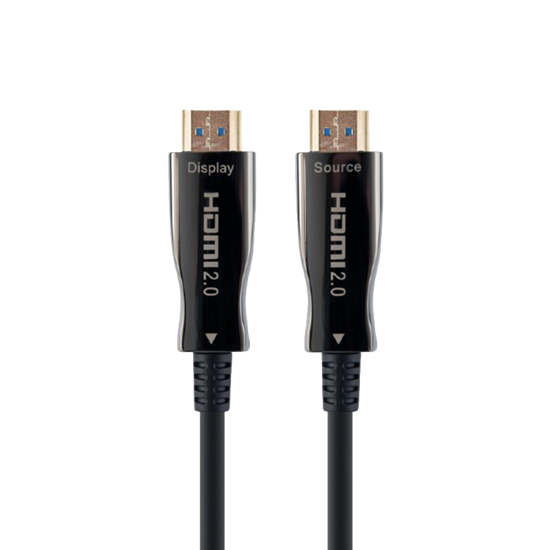 Picture of HDMI kabl GEMBIRD, 30m, Active Optical (AOC) High speed +Ethernet AOC Premium Series CCBP-HDMI-AOC-30M-02