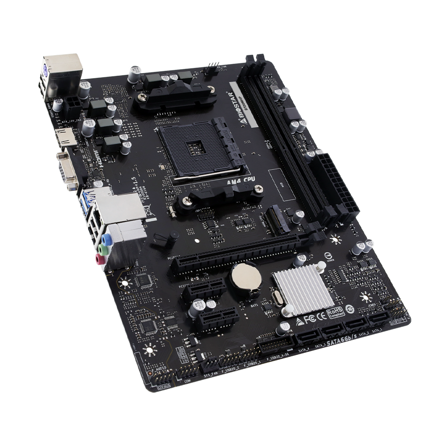 MB BIOSTAR B550MHP, mATX, Soc AM4, DDR4, M.2, GbE LAN, HDMI, VGA