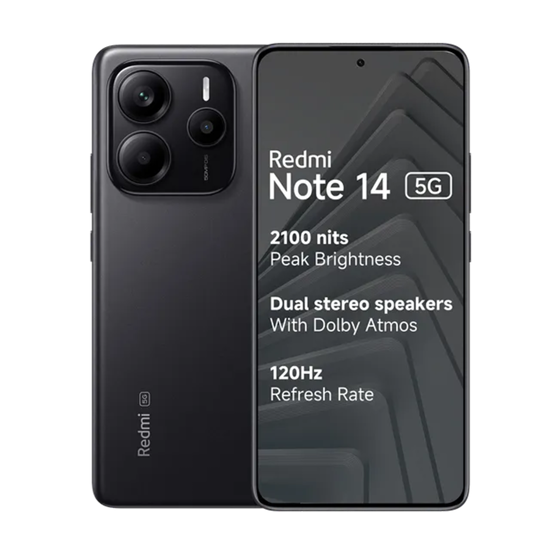 Picture of Mobitel Xiaomi Redmi Note 14 8GB 256GB Black