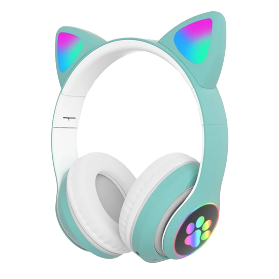 Picture of Slušalice za djecu CAT EAR Kids STN-28, bluetooth, zelene