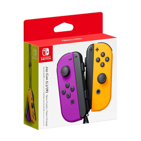 Picture of Nintendo Switch Controller Joy-Con set violet/orange