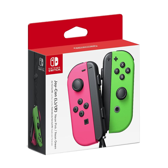 Picture of Nintendo Switch Controller Joy-Con set green/pink