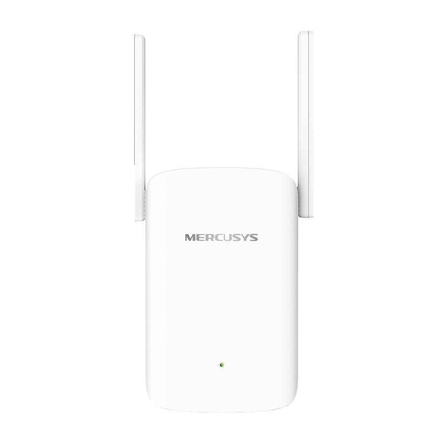 MERCUSYS ME60X AX1500 Wi-Fi Range Extender, 2.4 GHz + 5 GHz, 2×Fixed External Antennas, 1×G Port, Wall Plugged