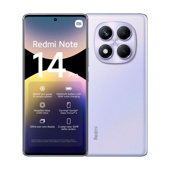 Picture of Mobitel Xiaomi Redmi Note 14 Pro 4G 12GB 512GB Purple