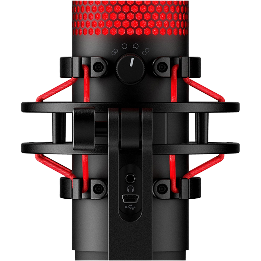 Mikrofon HyperX QuadCast 2 S USB Gaming Microphone Black 9A273AA