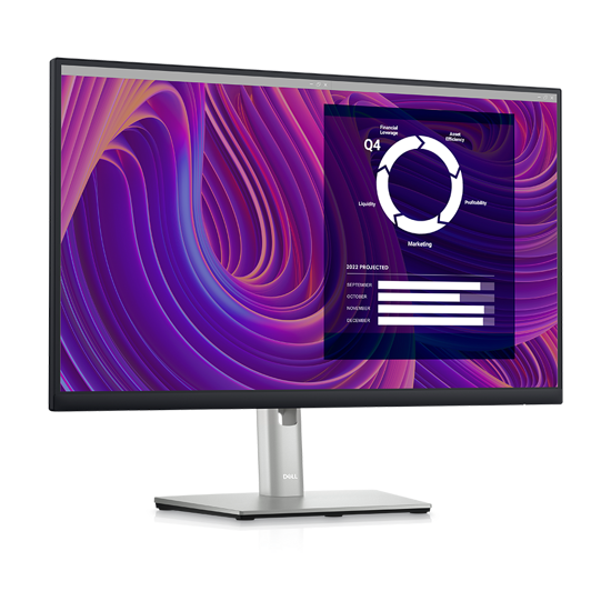 Picture of Monitor DELL Professional P2423D 2560x1440, QHD, IPS, Antiglare, 16:9, 1000:1, 8ms/5ms, DP, HDMI, 5xUSB 3.2, Tilt, Swivel, Pivot, Height Adjust.3godGA