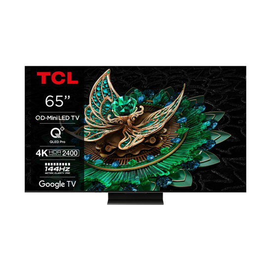 Picture of TV TCL 65"C765 QD-Mini LED 4K TV HDR 2400 nits; QLED PRO; ONKYO 2.1ch; 144Hz VRR; Google TV, 65C765