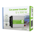 Picture of DC-AC inverter za auto GEMBIRD, in12Vout220V 500W EG-PWC500-01