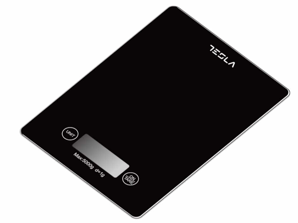 TESLA kuhinjska vaga KS201B 5 kg / crna ( KS201B )