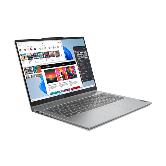 Picture of Lenovo IdeaPad 5 14IRU9 83DT0084SC 14" WUXGA IPS Touch Intel core 5-120U/16GB DDR5/512GB/2Y/Alu Luna Grey