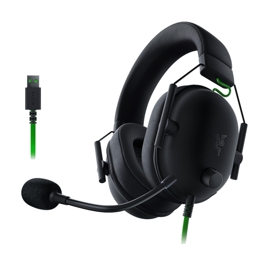 Picture of Slušalice Razer BlackShark V2 X USB - Wired Esports Headset with Noise-Cancelling Mic - FRML Packaging RZ04-04570100-R3M1