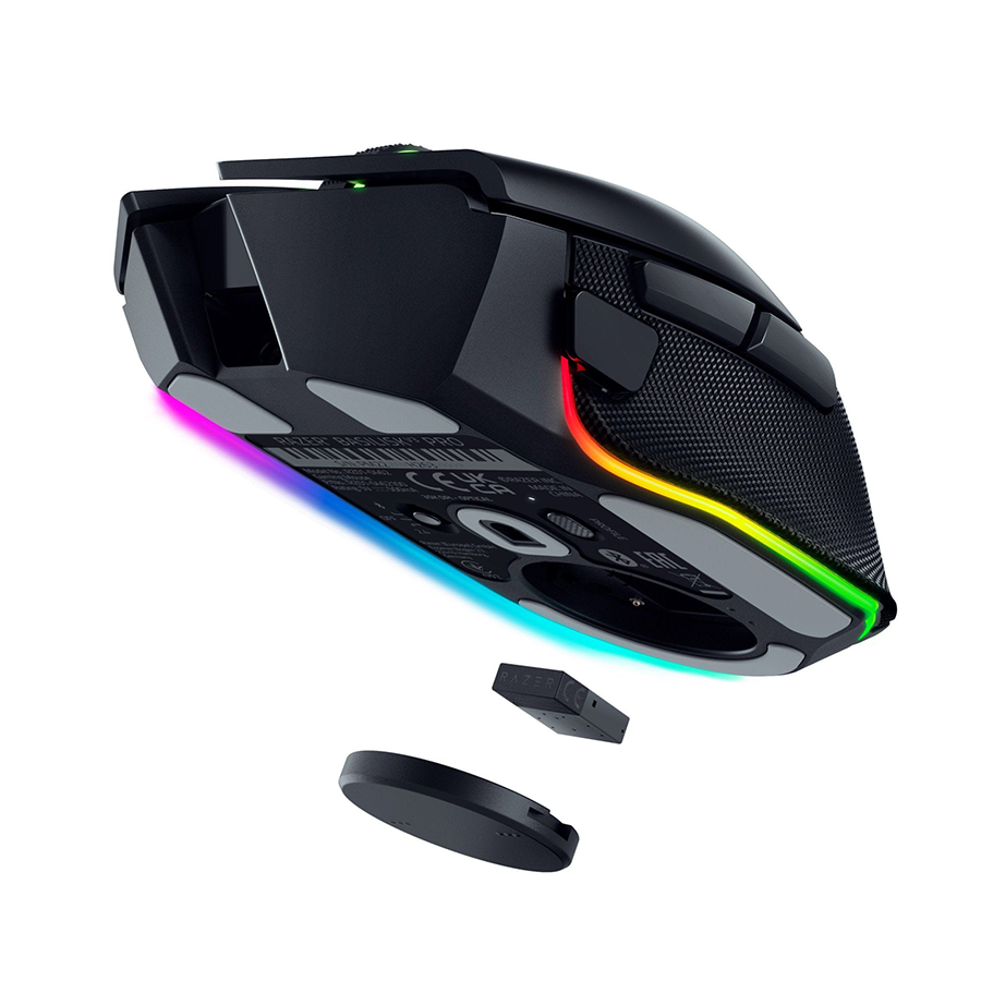Miš Razer Basilisk V3 Pro - Ergonomic Wireless Gaming Mouse - EU Packaging RZ01-04620100-R3G1