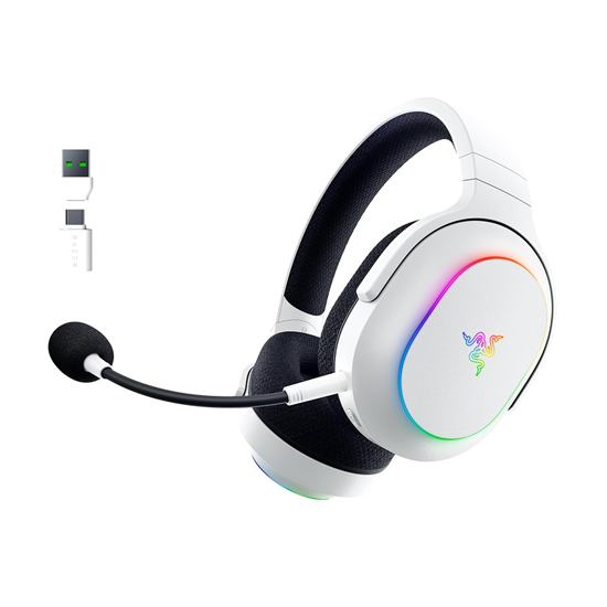 Picture of Slušalice Razer Barracuda X Chroma - Wireless Multi-Platform Gaming and Mobile Headset - White Edition - FRML Packaging RZ04-05220200-R3M1